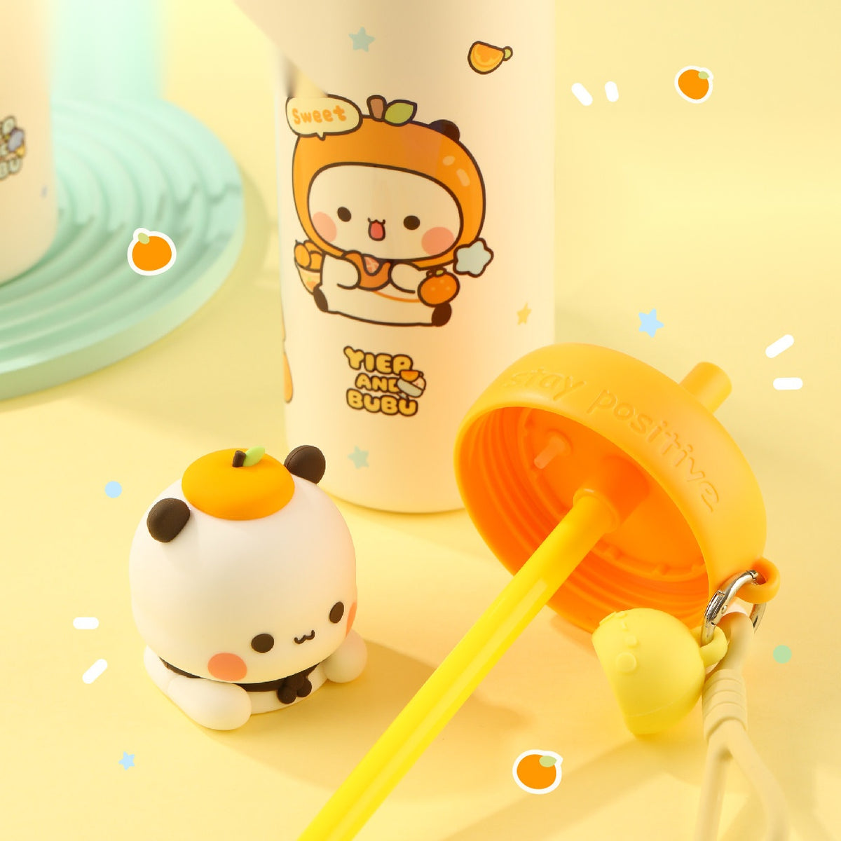 Bubu & Dudu Character Topper Insulated Bottle
