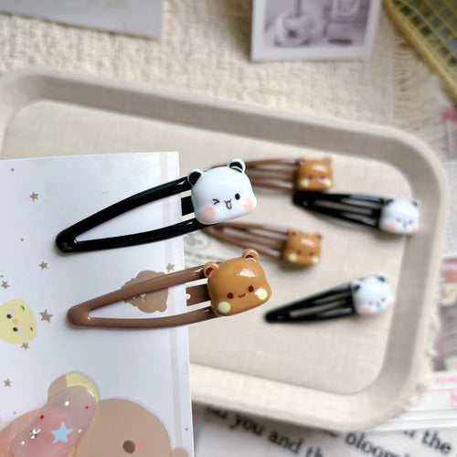 Bubu & Dudu Character Hair Clip Set