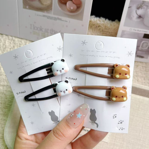 Bubu & Dudu Character Hair Clip Set