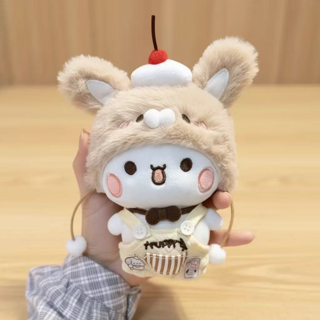 Bubu & Dudu Cozy Costume Plush Keychain Set