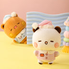 Bubu & Dudu Cozy Pajamas Plush Keychain Set