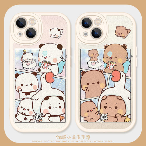Bubu & Dudu Character Collage Phone Case