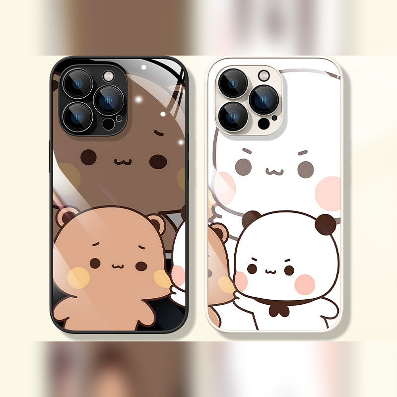 Bubu & Dudu Best Friends Glass Phone Case