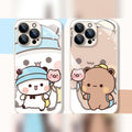 Bubu & Dudu Best Friends Glass Phone Case