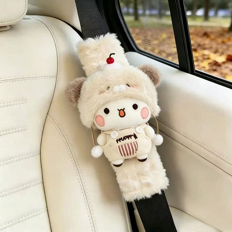 Bubu & Dudu Cozy Journey Seat Belt Cover Set
