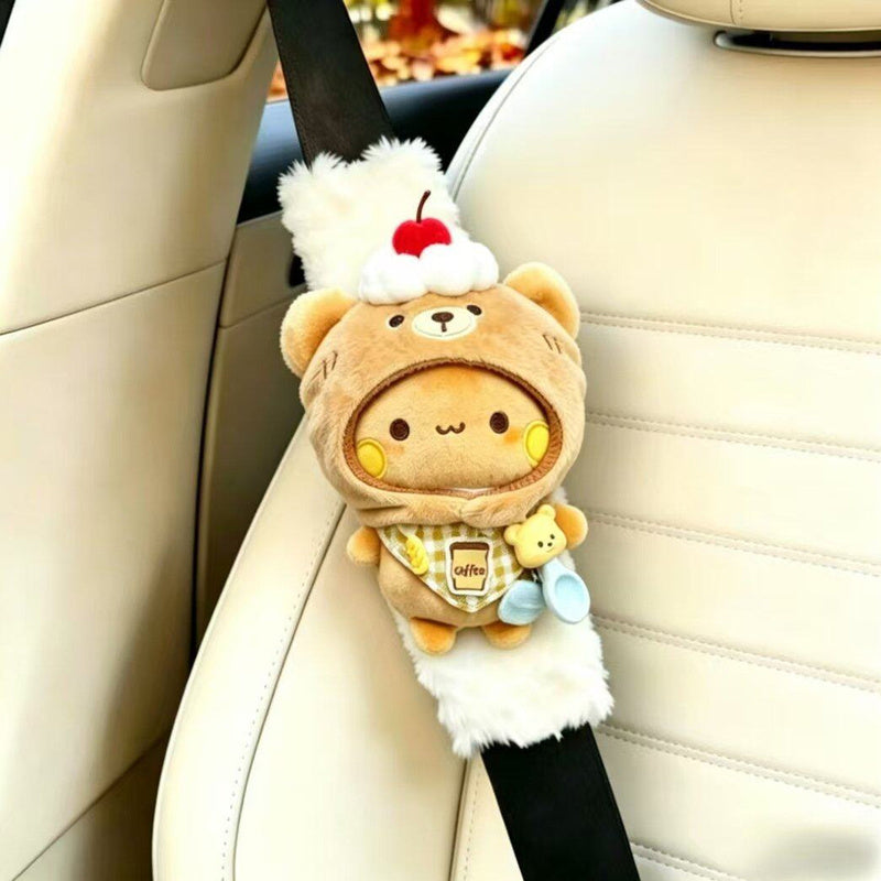 Bubu & Dudu Cozy Journey Seat Belt Cover Set